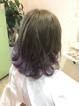 ラッソヘアー(Lasso hair) グラデーションカラー