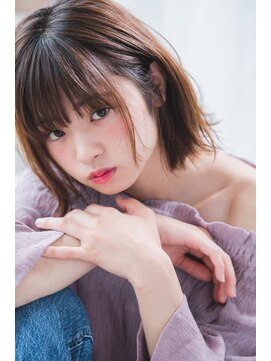 ネオリーブクレア 綱島店(Neolive Krea) 似合わせカットで大人かわいい 耳かけミディアム