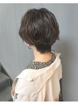 ロティー(loty) 【loty川原一高】ハンサムショート×ニュアンスパーマ