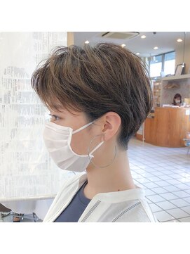 ヘアーアンドメイク サワ 上田本店(SAWA) 20代30代大人可愛い☆小顔見せハンサムショート