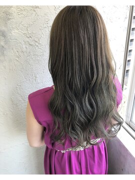 ヘアスタジオニコ(hair studio nico...) 透明感シルバーグレー★