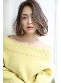 抜け感ハイライト_質感ボブ