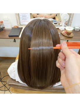 ギフト ヘアー サロン(gift hair salon) 髪質改善トリートメント×ベージュカラー