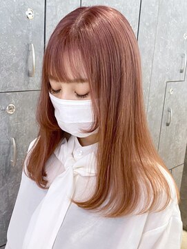 アイティーバイアルバム 松戸店(IT by ALBUM) ピンクベージュ_ミニウルフテラコッタくすみブルー_ba348861