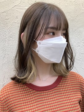 ヒート バイ アンカットラウンジ 渋谷(HEAT by UNCUT&LOUNGE) ダブルカラー/インナーカラー/ケアブリーチ/ハイライト［渋谷］