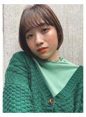 表参道/大人ハイライト/艶カラー/小顔/ナチュラルボブi