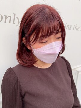 六本木美容室 白金店 艶髪暖色カラー