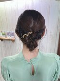 大人綺麗目アップスタイル