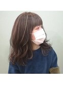 大人かわいい20代30代おすすめヘルシーレイヤー×ハイライト
