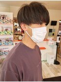 《RIP SOUL》ハイライト 長めマッシュ オリーブ グレー ベージュ