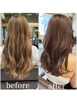 トルネード(TORNADO)&nbsp;韓国風ヘア 外国人風ヘア くびれヘア チョコレートブラウンM819