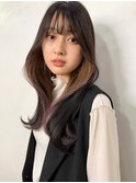 インナーカラー ★ピンクベージュ