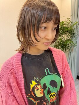 ウル(uLu.) 【フェイスレイヤー】ウルフカット/顔周りカット/くびれヘア