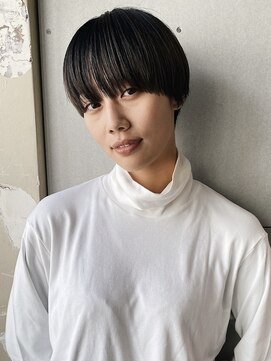 ロジ(loji) ぱつっと、マッシュショート