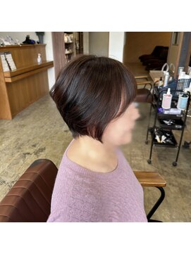 グラ デザイン アンド ヘアー 天王寺店(GRAS DESIGN & HAIR by HEADLIGHT) 大人小顔ショート