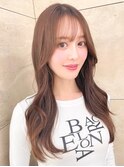 韓国レイヤー/韓国風/顔周り/髪質改善/黒髪/ブリーチなし 立川