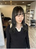 【minim×mio】透明感暗めオリーブ