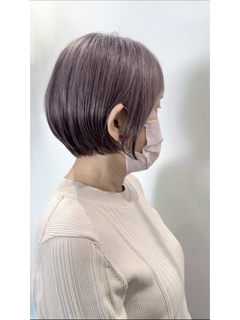 クラシカ(classika) 丸みショート×ラベンダーグレージュ♪