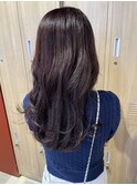 透明感髪質改善ベージュダブルカラーミルクティーグレージュ