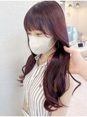 髪質改善/酸熱トリートメント/赤髪/韓国風レイヤーカット
