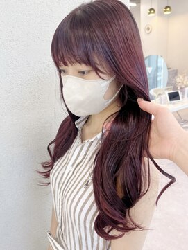 グーフィートーキョー 銀座(Goofy Tokyo) 髪質改善/酸熱トリートメント/赤髪/韓国風レイヤーカット