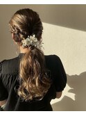 #プルエクステ#髪質改善#カラー#ヘアセット