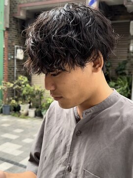 ジョルフ サロン オリジナル(JOLF salon original) 常田大毅風パーマ［我那覇］