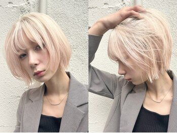 ミエル ヘア 新宿(miel hair)の写真/こだわりの発色☆【ケアカラ－+小顔カット￥5300】[インカラミTOKIO][イルミナカラー]【新宿】