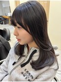 レイヤー　韓国　後毛