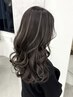 ★脱白髪染め対応★カット+ハイライトカラー+5ステップトリートメント