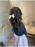 キッズカット/巻き髪ヘアアレンジ