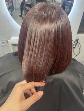 アイ(_i) チェリーブラウンで春のツヤ髪に