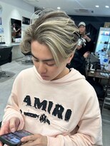 メンズサロン キング 高槻店(Men’s salon K!ng) 波巻きツイストスパイラルパーマ/フェザーパーマ/眉毛/メンズ