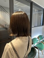 フィゼル 福島店(fizelle) 切りっぱなしボブ