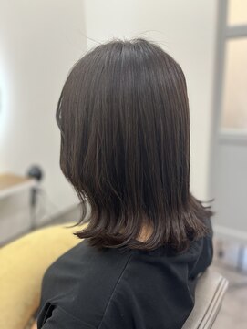 テーラヘアー 板橋店(TELA HAIR) ミディアムボブ×グレージュ