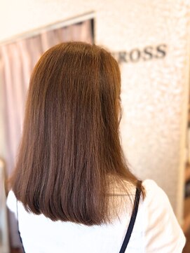 クロス(CROSS) 大人可愛い/40代50代/白髪染め/ミセスヘア
