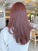 ビーチ(BEACH)&nbsp;チェリーレッドブリーチなしダブルカラー