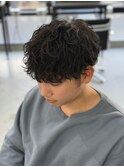 【学生さん必見】アイロンのような質感波巻きパーマ