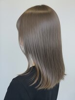 ユニ バイ マグ 長野店(Uni.by Mag) ◎冬の大人可愛い透明感ダークグレージュ×艶髪