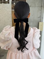 ラニヘアサロン(lani hair salon)&nbsp;ヘアアレンジタイトスタイルシンプルヘアアレンジ