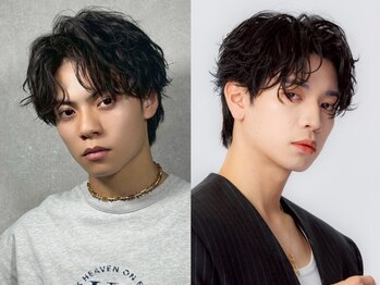 コレット 大宮(collet)の写真/【大宮駅徒歩3分】メンズブリーチ/スパイラルパーマ/韓国風センターパート/波巻パーマ/メンズパーマ[大宮]