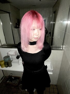 ハビット (habitt) デザインカラー/ピンク/ケアブリーチ