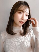 リヤン 表参道(lyann)&nbsp;小顔カットココアベージュ小顔デジタルパーマくびれミディh
