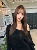 シェノン バイ アランスミシー 表参道(CHAINON by Alan smithee)&nbsp;表参道/クラゲヘアー/オリーブグレー/小顔/ココアベージュ/渋谷