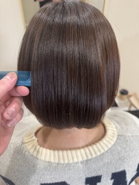 髪質改善改善ボブ30代40代50代【高崎髪質改善/高崎ヘッドスパ】