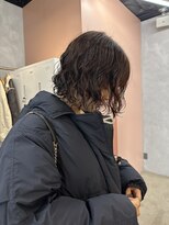 アマーク(a mark)&nbsp;【能田　花音】冬のbob perm