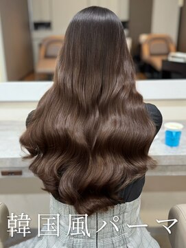 アミー 銀座(Ammy) #韓国風パーマ #コテ巻き風パーマ #ロングパーマ #パーマ