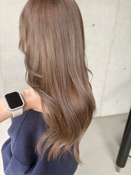 アメリシュシュ 柏(ameri chouchou) 【ameri chouchou 柏】低彩度、ブリーチなしベージュ系カラー♪