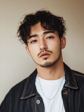 ジレス(Jiles) グランジパーマ[メンズカット/江坂/吹田/メンズパーマ/縮毛矯正]