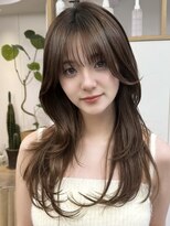 サンド ミュウ 横浜店(sand mieu)&nbsp;レイヤーカット/ハッシュカット/髪質改善/グレージュ/横浜
